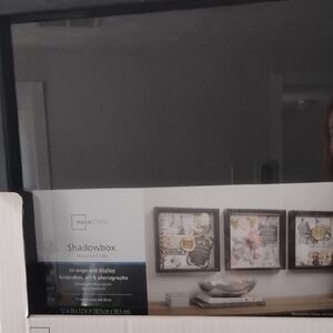 Mainstays Black Shadowbox Picture Frame